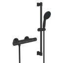 GROHE PRECISION START DUSJTERMOSTAT M/1-SPRAY DUSJSETT 600 MM MATT SORT