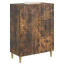  Serviesskap med skuff Røkt Eik 66 x 34,5 x 90 cm Konstruert tre