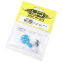 Yeah Racing TATT 026BU Aluminium Spur Gear Adaptor Set for Tamiy