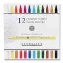 Sennelier Pastellblyanter 12‑sett + 12 tomme