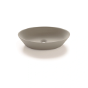 Bathco Trieste Toppmontert Servant 45x30x12 cm, uten overløp, Grå