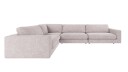 Rowico Home Duncan hjørnesofa Lys grå Anna 15 345 x 233 x 78 cm Grå