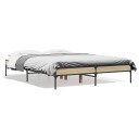  Sengeramme sonoma eik 120x200 cm konstruert tre og metall 8721012985483