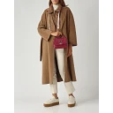 Max Mara Dame Frakker Brun 3XS,