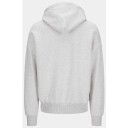 Caspara Cosmo Zip Hoodie Dame Grey Melange XXS