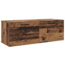  Vegghengt skap Gammelt tre 100 x 36,5 x 35 cm Konstruert tre