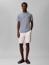 Calvin Klein Ss Supima Emblem Logo Tee Blue S