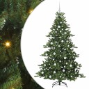  Kunstig sammensatt juletre med 300 LED med stativ 180 cm PVC