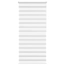  Sebragardin hvit 110x200 cm stoff bredde 105,9 polyester
