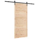  Skyvedør Brun 80 X 208cm Heltre Furu
