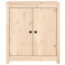 vidaXL Skjenk 70x35x80 cm heltre furu