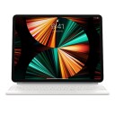 Apple Magic Keyboard for iPad Pro 12.9‑inch (2021) - Norwegian - White - Tastatur & Foliosett - Hvit