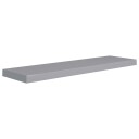 vidaXL Flytende vegghylle gr? 90x23,5x3,8 cm MDF