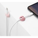 Bluelounge Cabledrop 21 mm kabelholder, rød, 9-pakning