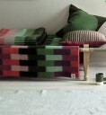 Røros Tweed Ullpledd Åsmund Rosa Grønn