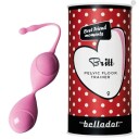 Belladot Britt Duoballs Vaginakuler       - Lyserosa