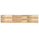 Flytende hylle 120x30x4 cm ubehandlet heltre akasie