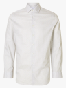Selected Homme Slim Ethan Shirt Long Sleeve All Over Print Spread Hvit L