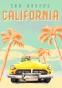 California Surf Poster Plakat Plakat / 21x30cm