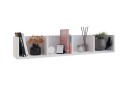 Bokhylle Strathy 95x17 cm   Hvid