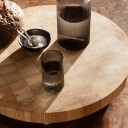 ferm LIVING Ripple verrines serveringsglass 14 cl 4-stk. Smoked grey