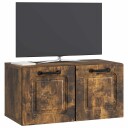  Vegghengt TV skap Røkt Eik 59,5 x 31 x 30 cm Konstruert tre