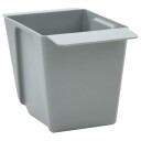 vidaXL Blomsterkasser for Euro paller 24 pcs Lysegrå 13,5 x 9 x 9,5 cm