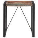 vidaXL Spisebord 70x70x75 cm gjenvunnet heltre