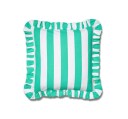 Ruffle Stripes putetrekk sage
