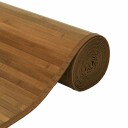  Teppe rektangulær brun 70x1000 cm bambus 8721012369153