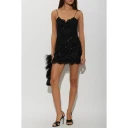 Loveshackfancy Dame Kjoler Svart M,