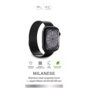 Puro Apple Watch Band 42-49mm MILANESE, one size, Black