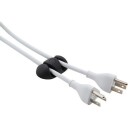 Bluelounge Cabledrop ledningeholder , sort, 2 stk. black 5.1 x 3.4 x 1.7 cm