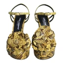 Dolce & Gabbana Dame Sko Gul 39 EU,
