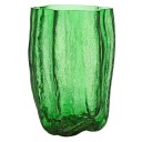 Kosta Boda Crackle vase 370 mm Grønn