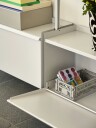 Hay Pier System 133 3 columns PS White / Aluminium