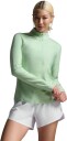 2XU Aero 1/2 Zip W Dame Lysegrønn M | Mellomlagsgenser