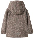 Name It Softshell Jakke m. Fleece   NmfAlfa   Brown Linse/Flower   Name It   3 år (98)   Softshell Brun Lilla Rosa