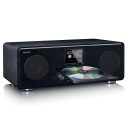 Lenco DAR-061 DAB+ Radio med CD/MP3 Spiller og Bluetooth, Svart