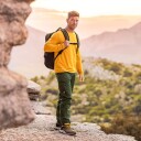 Revolutionrace Outdoor Basic Pants Herre Forest Green L Turbukse & Fritidsbukse