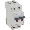 Legrand 5 stk TX³ MCB automatsikring B32 2P 2M 10/10kA