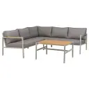 Brafab Cap hjørnesofa Liten Light Grey / Grey