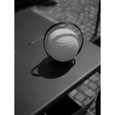 New Works Lantern Portable Bordlampe Svart/Opal Hvit
