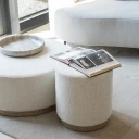 Eleonora Puff Avah Small Beige