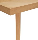 Hübsch Herringbone Spisebord Small, Eikefiner og MDF   Unoliving