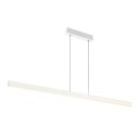 One linear 140 cm takpendel opp/ned lys 35W 2700/3000 Kelvin - Dimbar - Hvit