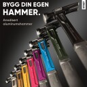Hammerslaget Hammerhode 16oz Glatt Blå