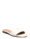 Lauren Ralph Lauren Everley Nappa Leather Slide Sandal   White   37.5