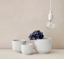 Lyngby Porcelæn Lyngby blomsterpotte hvit Ø11,5 cm