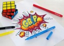 Faber-Castell Fibre-tip pens Grip Colour Marker set, 30 pc 155335
